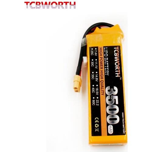 New Batteries 6S 22.2V 3500mAh 60C RC LiPo Battery For RC Airplane Drone Quadcopter Car Boat Truck 6S RC Batteries Burst 120C