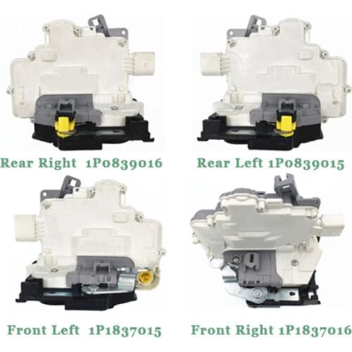 New For Seat Leon II mk2 2005-2012 Rear Front Left Right Door Lock Actuator 1P1837015 1P1837016