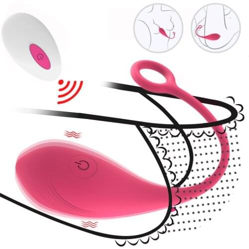 Remote Control Jump Egg Vibrator Kegel Ball Exercise Vagina G-spot Clit Stimulator Female Masturbator Adult Sex Toys for Woman