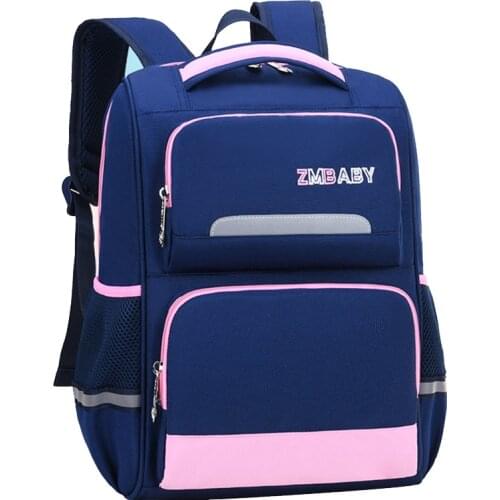 Grades 1-3-6 Kids Orthopedic School Backpack New Children High Capacity Waterproof Bookbag For Girls Boys Fashion School Bag Sac
