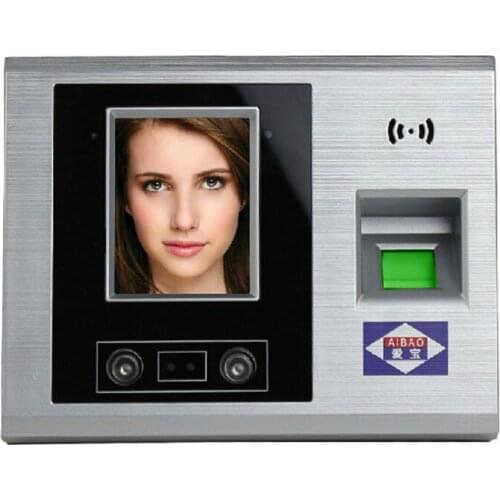 2.8" TFT Touch screen Fingerprint+password+Face Recognition Attendance Machine time Attendance Clock Recorder nosoftware