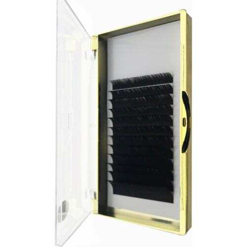 Korea Silk Individual Lashes 8-15mm Lashes Extension Classic Russian Volume Lashes Matte Mix-Length Eyelash Extensions