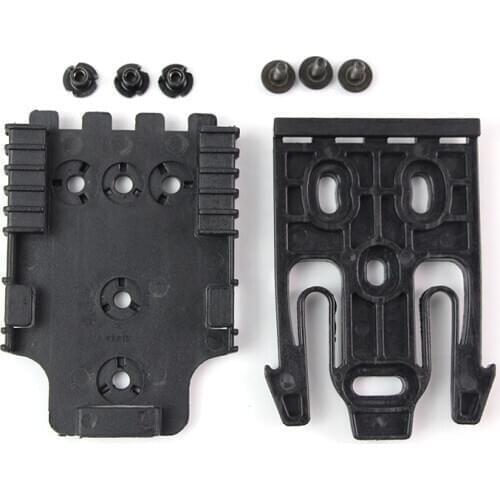 QLS Quick Locking System Kit Holster Adapter for Glock 17 Beretta SIG sauer safa Gun Case Waist Paddle Hunting Accessories