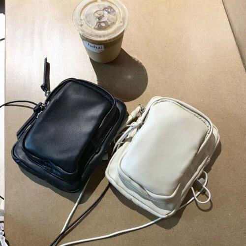 New Fashion Women Thin Strap Shoulder Crossbody Bag Mini Portable Female Clutch Purse Phone Pouch Solid Color Ladies Handbags