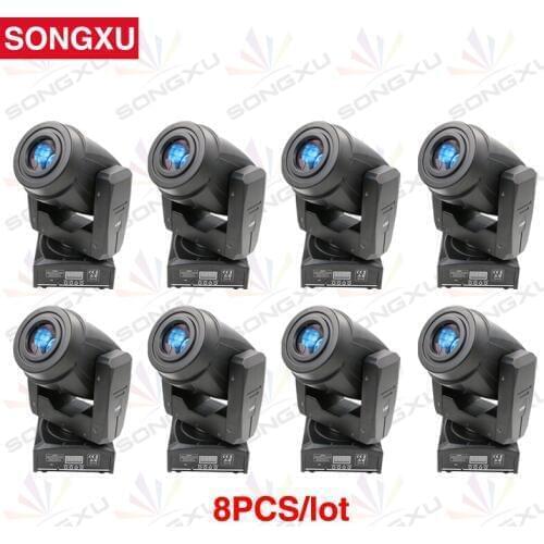 60W LED Lyre Spot Moving Head Light LED Gobo Lyre Moving Head Light with Rotation Function for DJ Disco Stage 6pcs/lot/SX-MH60A