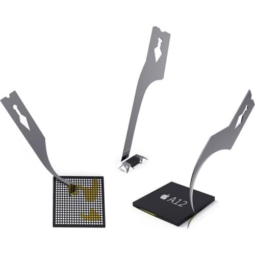 Mach Series 18 Kinds The Thin Blades Hand Made For NAND CPU IC Edge Scraper Board BGA Black Glue BGA Clean Scraping Pry Knife