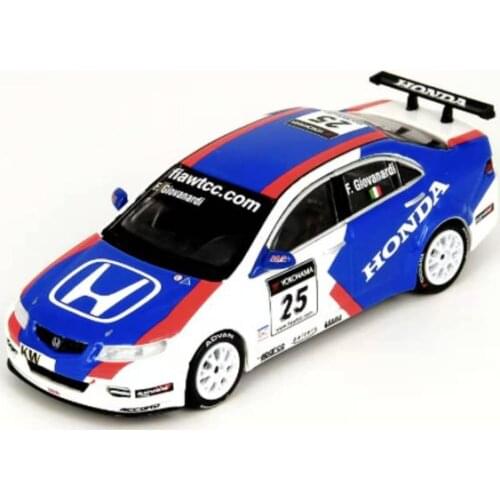 1:64 HONDA ACCORD Euro-R (CL7) 25 Alloy toy cars Metal Diecast Model Vehicles For Children Boys gift hot