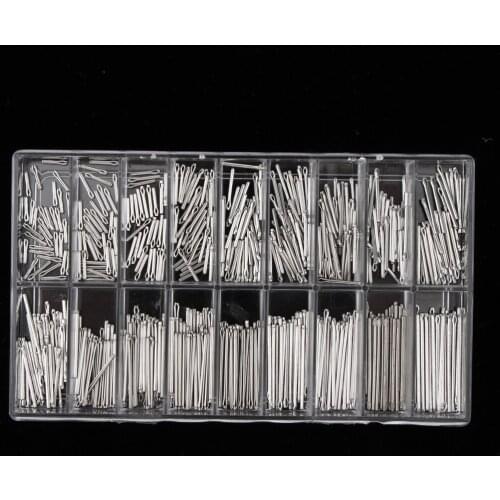 360pcs Stainless Steel Link Cotter Pin With Plastic Storage Box