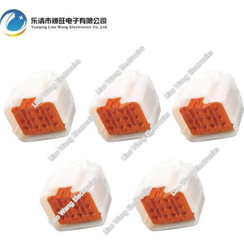 5 Sets 12 pin car connector with a dedicated , female plastic shell DJ7124-2.2-21 12P car connector