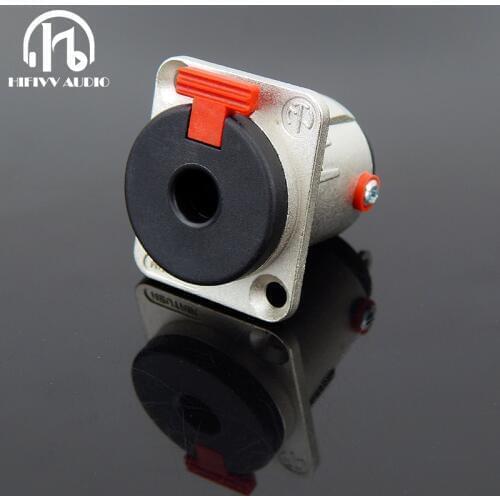 Hifivv audio NJ3FP6C Headset gold-plated socket socket 6.35mm Female Stereo Microphone headphone socket