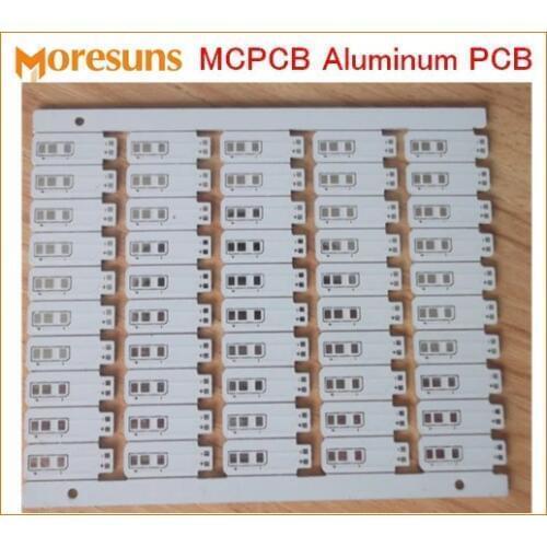 Fast Ship 1.0mm/1.2mm/1.5mm/2mm Aluminium PCB/94V0 LED PCB/led pcb board with good material aluminum MCPCB Board