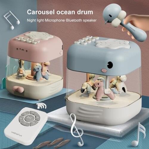 Infant Musical Toys Baby Drum Educational Baby Toy Music Pat Drum Kids Learning Toys for Boys and Girls Gift