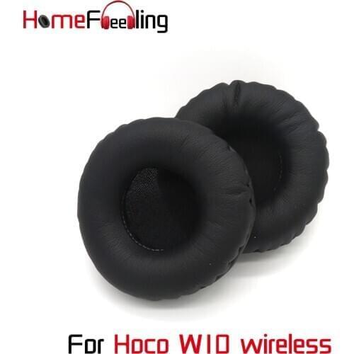 Homefeeling Ear Pads for Hoco W10 wireless Headphones Super Soft Velour Sheepskin Leather Ear Cushions Replacement Accessories