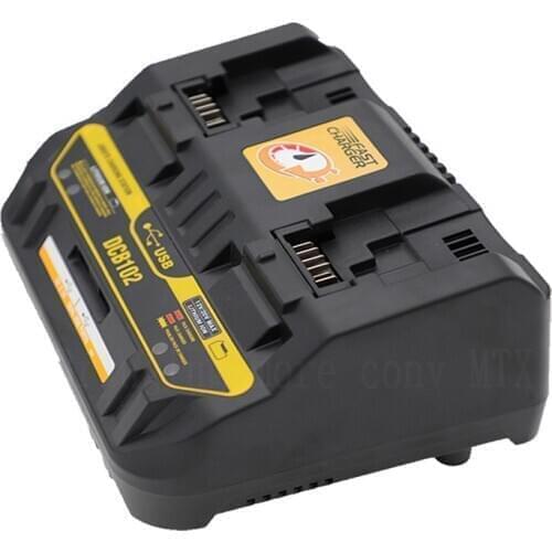 Newest Fast Charger 4.5A DCB118 DCB101 for Dewalt 12V 14.4V 20V Li-ion Battery high quality