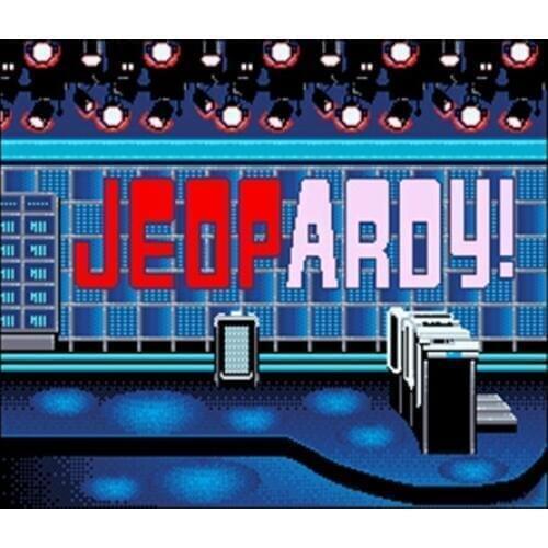 Jeopardy! 16 bit Big Gray Game Card For NTSC Game Player Drop Shipping