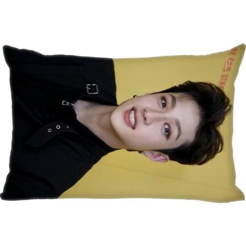 Hot Sale Custom Double Sided Pillow Slips Kpop Chris Bang Rectangle Pillow Covers Bedding Comfortable Cushion/High Quality