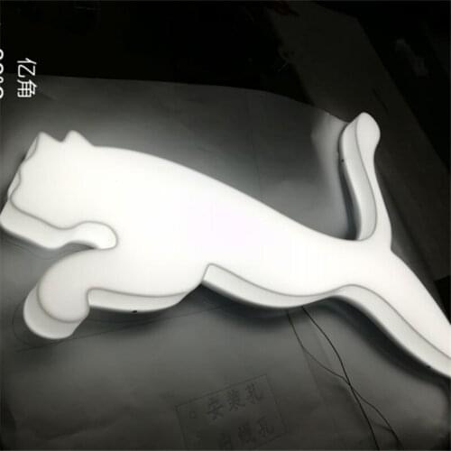 Customized Outdoor Alphabet Acrylic Letter Waterproof 3D LED Signage for Name Brand