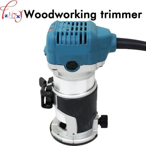 RT0700C Handheld Woodworking Trimming Machine 220V Electricity Woodworks Slotting Machine Saw For Wood Trim Tools 1PC