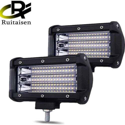 Ruitaisen Car Light Assembly Led Fog Lights for Cars 5inch 4Rows 135W Work Light Led Bar For Offroad 4x4 Trucks ATV SUV 12V 24V