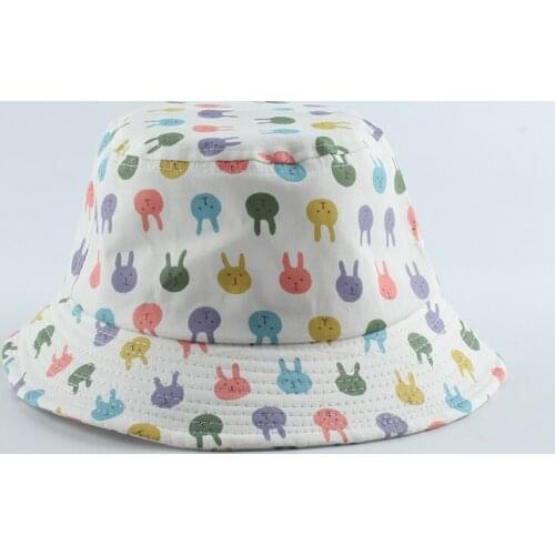 Summer Windproof Baby Hat Panama Sun Hat Cartoon Cute Bucket Cap Outdoor Kids Hats Caps Toddler Boy Girl Fisherman Hat