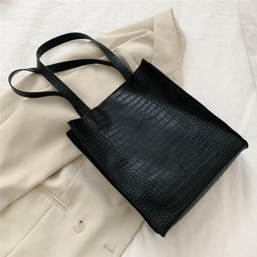 Women Shoulder Bag Designers Large Capacity Handbag Fashion PU Leather Travel Tote Female Casual Shopping Bag