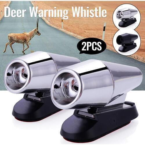 Hot Sale New 2Pcs/pair Ultrasonic Car Deer Animal Alert Warning Whistles Safety Sound Alarm