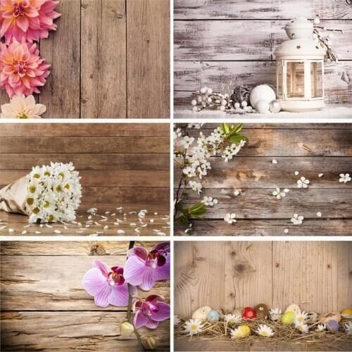Vinyl Custom Photography Backdrops Wooden Planks Theme Photography Background 191108DF-005