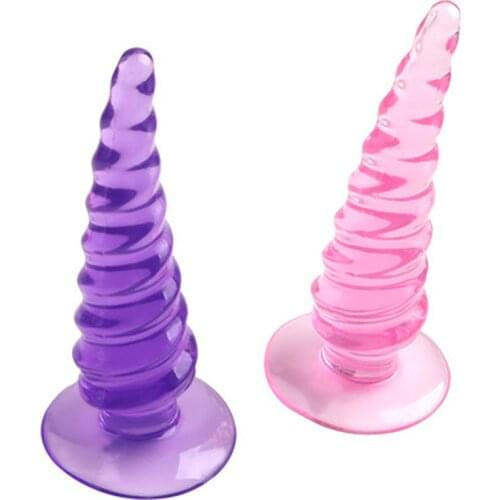 1pc Rotating Anal Plug Sex Toys for Women Jelly Pagoda Butt Plug Balls Prostate Massage Gay sex products for Men Lesbian Shop