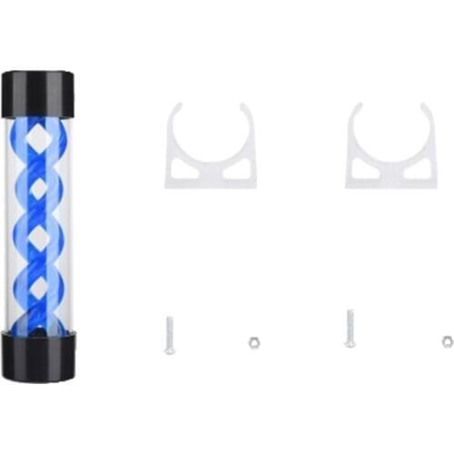 200mm Water Cooling PC Water Tank Computer Water Cooling Tank with G1/4 Thread for PC Computer Cooler Accessory