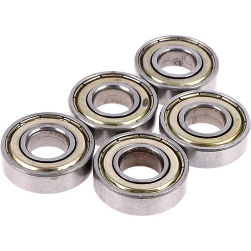 5Pcs/set 6001zz Deep Groove Ball Bearings