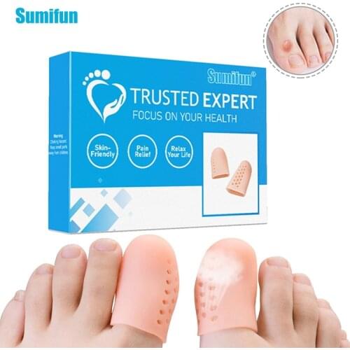 8pairs Different Sizes Big Toe Protector Corn Bunion Blister Thumb Care Effectively Relieve Pain Silicone Soft Breathable
