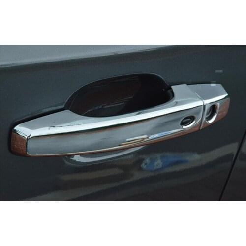 ABS Chrome For MG GS 2015 2016 2017 accessories car styling Car door protector Handle Decoration Cover Trim sticker