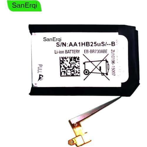 300mAh 1.14Wh EB-BR730ABE Battery for Samsung Gear S2 3G R730 SM-R730V SM-R735V Gear Sport SM-R600 Smart Watch SanErqi