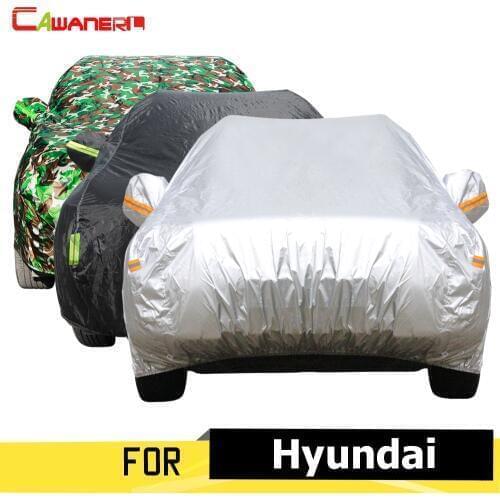 Cawanerl SUV Car Cover Anti UV Sun Snow Rain Protector Cover For Hyundai XG Rohens Coupe Matrix Equus Sonata Terracan Tucson