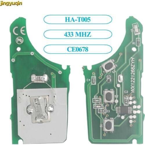 Remote Remote Car Key Circuit Electronic Board for HYUNDAI i30 IX35 for KIA K2 K3 433MHz HA-T005 CE0678 TOY40 Blade No Chip