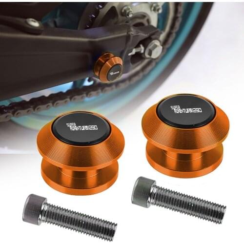 For 1290 SUPER ADVENTURE SuperAdventure1290 2015 2016 2017 2018 2019 2020 Motorcycle 10MM Swingarm Spools Stand Screws Slider