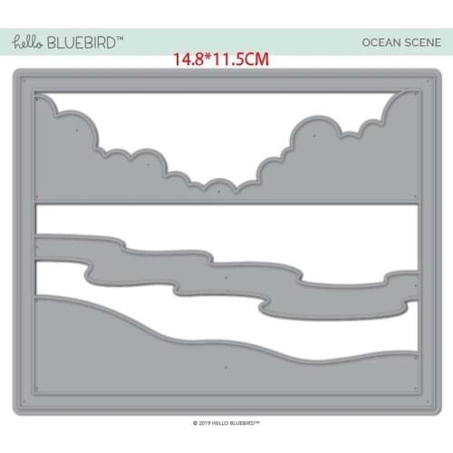 Sirius Background beach troqueles de corte de metal scrapbooking cutting dies and stamps DIY dies scrapbooking nouveau arrivage