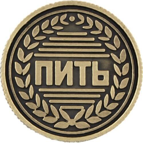 Unique design Copy archaize Coin collections coins.Special souvenir gifts.Leaves the badge coin.Drinks - don't drink alcohol