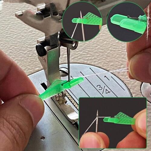 Fish Type Needle Threader Sewing Machine Needle Threader Needle Changer Stitch Insertion Tool Quick Threader Sewing Accessories