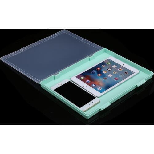Transparent Storage Box for iPhone iPad Samsung Tablet Storage Case Mobile Phone Repair Tool Outillage Herramienta