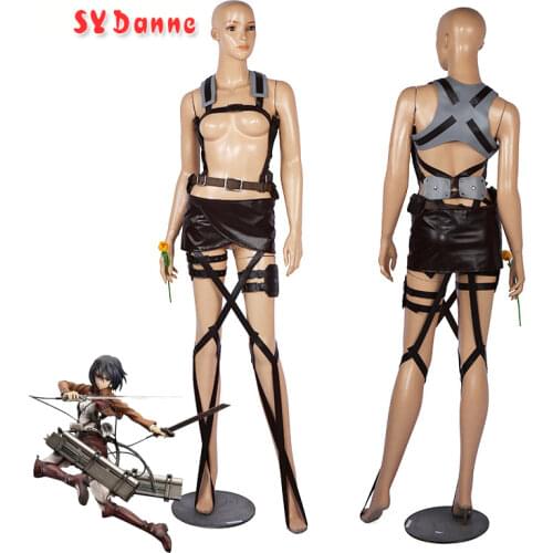 Attack On Titan Japanese Anime Shingeki No Kyojin Recon Corps Harness Belts Hookshot Cosplay Costume leatherl Adjustable Belts