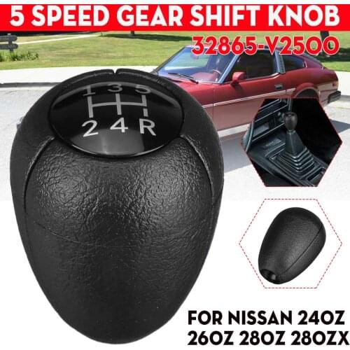 M8x1.25 5 Speed Gear Shift Knob Shifter Lever Hand Ball For Nissan 240Z 260Z 280Z 280ZX 720 Pickup Sentra 1979-1986