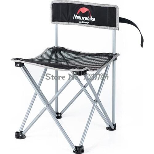 Outdoor Portable Folding Chair Small Stool Fishing Chair Back Sketching Chair Camping Beach Horse Stool