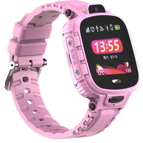 GPS Tracker Smart Watch Game Watch SOS Anti-lost Alarm Remote Monitor with SIM Card Touch Screen Birthday Gifts for Boys Girls