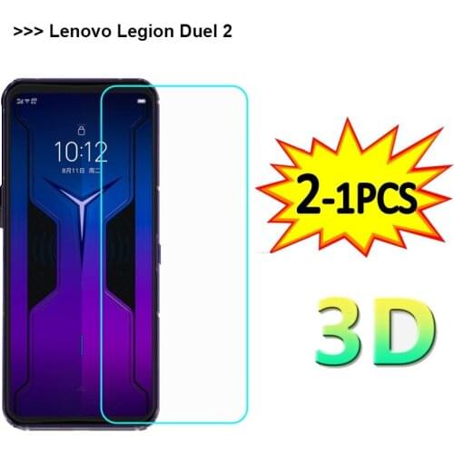 2-1PC Protective Glass Cover For Lenovo Legion Duel 2 Tempered Glass Screen Protector For Lenovo Legion 2 Pro Pelicula De Vidrio