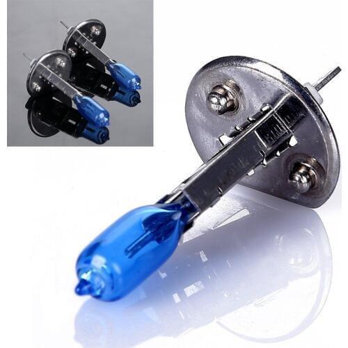 2pcs/set H1 100W 12V Xenon Halogen Headlight Fog Light Lamp Bulb White 6000K