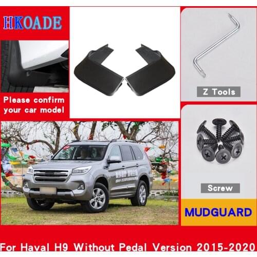 Car Fender Mud Flaps For Haval H9 2015 2016 2017 2018 2019 2020 Mudguards Splash Guards Fender Mudflaps Car Fender Accessories