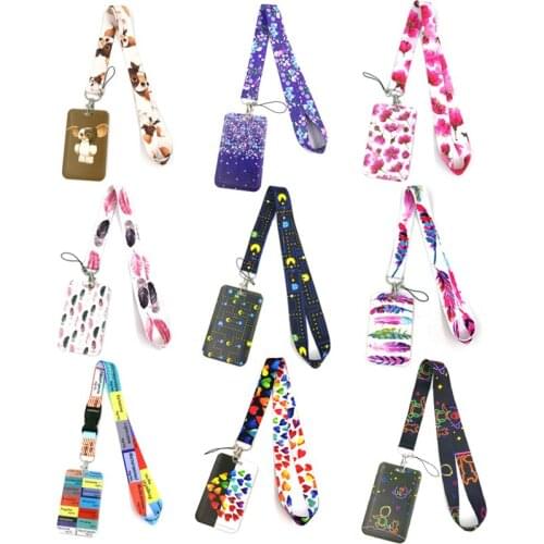 Carded credit card ID Card Holder Bag female student travel bank bus business card cover badge accessories gift