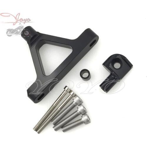 CNC Steering Stabalizer Damper Holder For Kawasaki ZX6R 2007-2008
