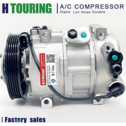 DVE12 AC Compressor for Car Hyundai Accent 1.5L 2011-2015/ KIA RIO III 97701-1R900 977011R900 P30013-4111 1E39E-11000 5G081-1493